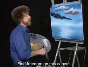 BOB ROSS!!!