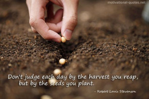 Inspirational Quotes About Planting Seeds. QuotesGram