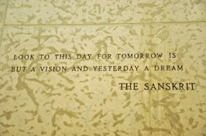 The chapel features dozens of quotes from “People of Peace” etched ...