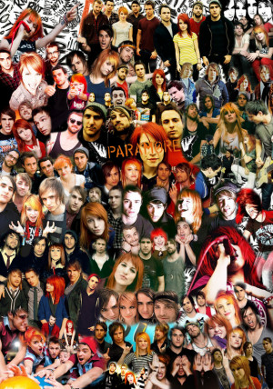 Huge Paramore Collage Large...