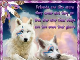 animated wolves photo wolf totem quote wolftotemfriendquotejpg