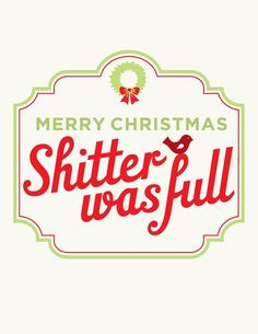 Christmas Vacation card!