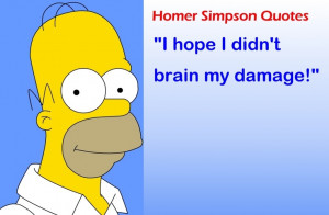 Funny Quotes by Homer Simpson