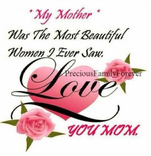 miss you mom