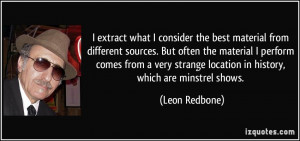 the best material from different sources. But often the material ...