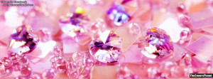 Pink Diamonds Facebook Covers
