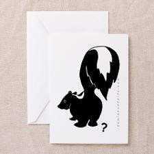 Cute Skunk Greeting Card