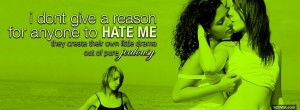 girls kissing pure jealousy quotes facebook cover