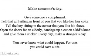 Make Someone’s Day: Quote About Make Someones Day ~ Daily ...