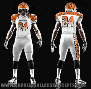 Cincinnati Bengals New Uniforms 2014