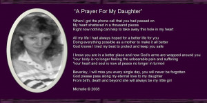 Prayer For My Daughter by VisualPoetress