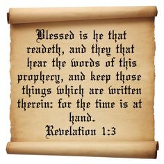 ... evelations | Revelation 1 Verse 3 | Inspirational Christian Quotes