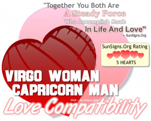Virgo Woman And Capricorn Man – A Steady & Loving Relationship