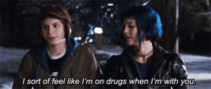 gif love cute quote text movie drugs Awesome high aww scott pilgrim ...