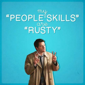 Cass and his air quotes!