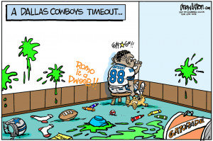 This cartoon ran on WFAA in Dallas. A perfect depiction of another one ...