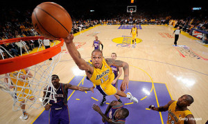 shannon brown with the greatest missed dunk of all time? - ball don't ...