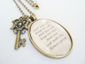 Les Miserables quote pendant, quote jewelry, le mis, and you will keep ...