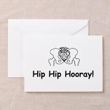 Hip Hip Hooray Greeting Cards for