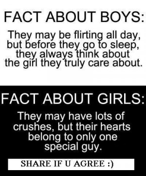 Very funny Boys v Girls Facts for my Facebook wall photos