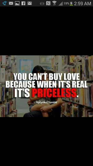 Love, priceless