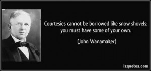 Courtesies Quotes