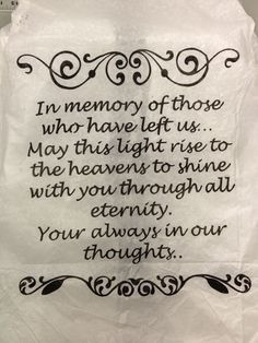 Memory poem for Organ Donor or Loved One Lost
