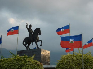 statue of Haiti’s first independent leader, Jean-Jacques ...