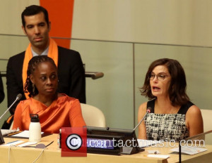 Chirlane McCray and Teri Hatcher - The United Nations Official ...