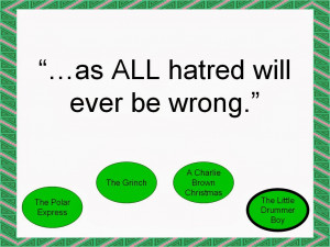 The Little Drummer Boy Famous Quote