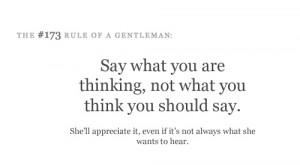 ... not what you think you should say she ll appreciate it even if it s