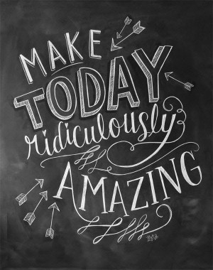 ... Art - Chalkboard Art - Kitchen Print - Chalk Art via Lily & Val