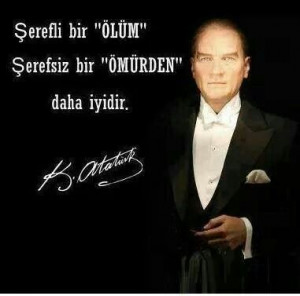 An honorable DEATH is preferable than an inglorious LIFE'' M.K ...