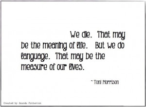 13 Toni Morrison Quotes http://writers-write-creative-blog.posthaven ...