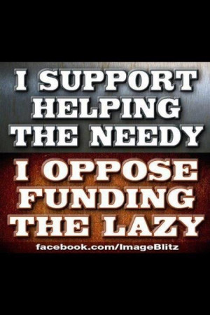 ... stamps and then complain about the government providing it to you