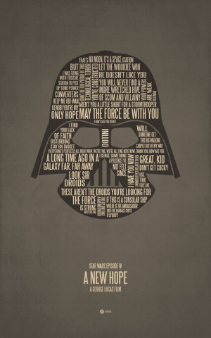 Today In Awesome Movie Posters: Posters Made From Famous Quotes