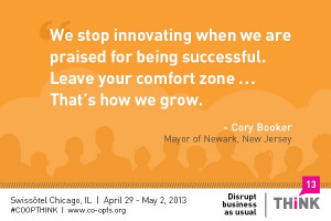 COOPTHINK Quote: Mayor Cory Booker on The Disruptive Force of Love.