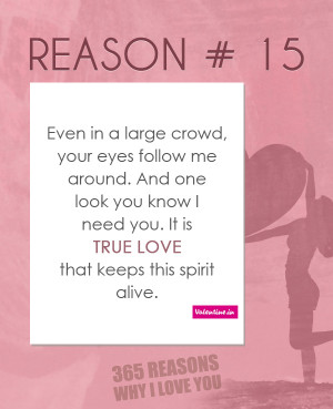 Reasons Why I Love You