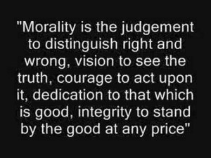 By Ayn Rand If we all had this sense of morality the world would be ...