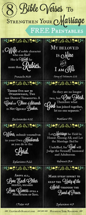 Bible Quotes about Love and Marriage (7)