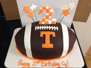 Tennessee Vols Football CakeFootball Cakes