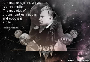 ... and epochs is a rule - Friedrich Nietzsche Quotes - StatusMind.com