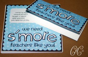 Easy S’Mores Teacher Appreciation Gift (Free Printable)