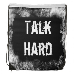 Pump Up the Volume - Talk Hard backpack