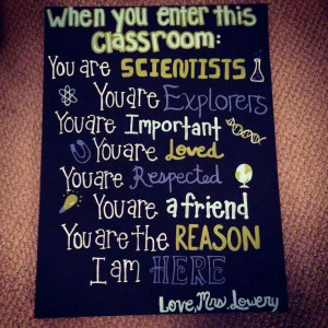 For my science classroom.