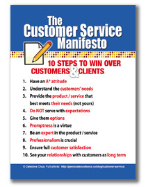 10 Elements of Great Customer Service