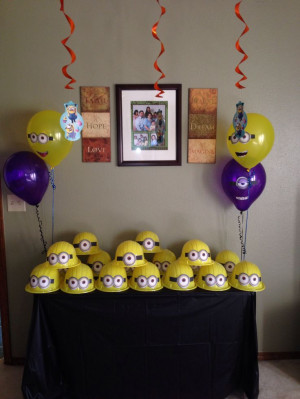 Minion Party Hats. Yellow Construction hats from Oriental Trading ...