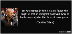 More Zinedine Zidane Quotes