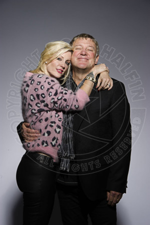 Alex with Jimmy Page and Tony Iommi