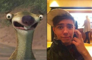 Sid the sloth & Nathan the sloth